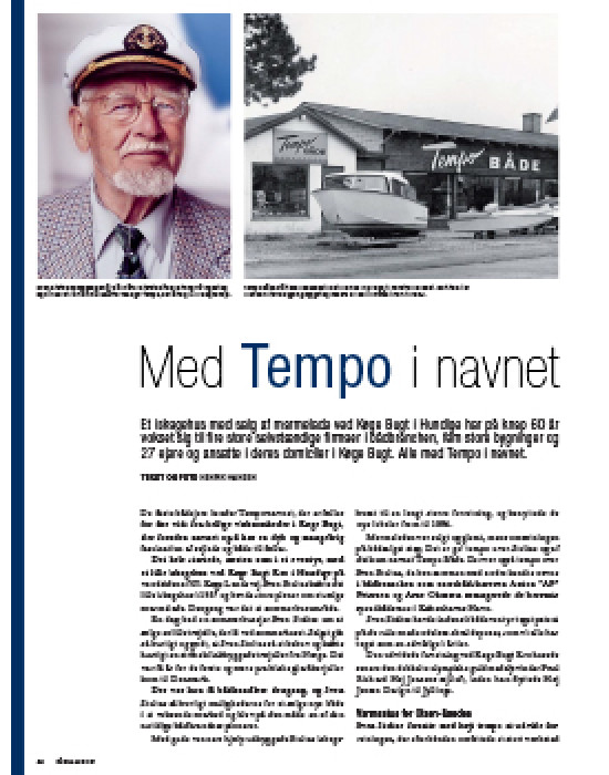 Med tempo i navnet