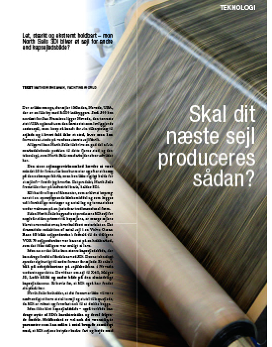 3Di - skal dit næste sejl produceres sådan