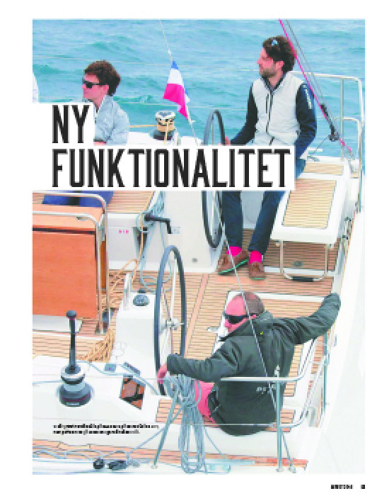 Et væld af nye funktionalitet