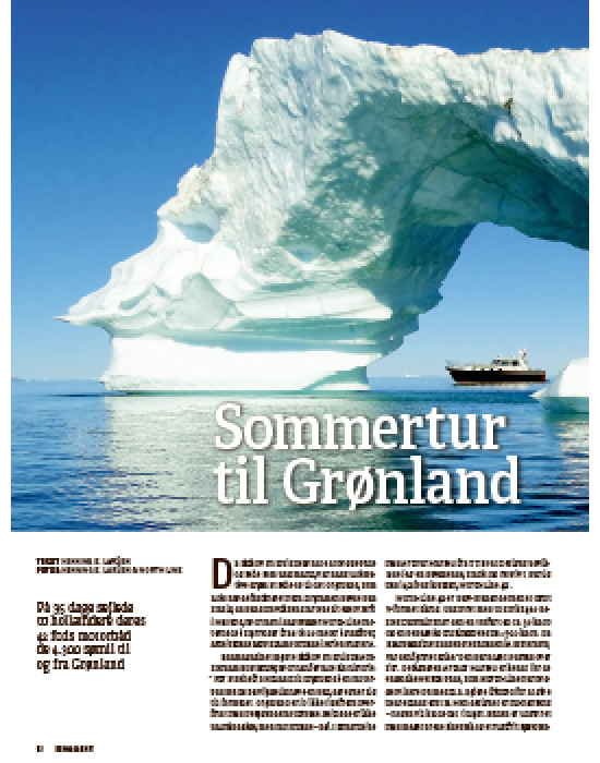 Sommertur til Grønland