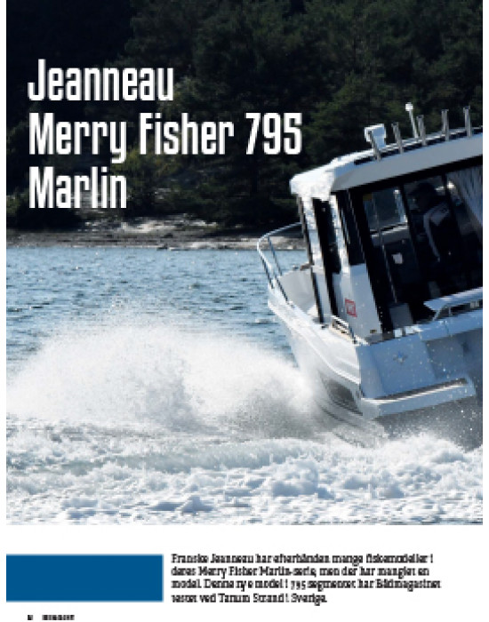 Jeanneau Merry Fisher 795 Marlin Jeanneau Merry Fisher 795 Marlin