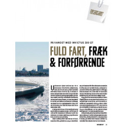 Invictus 280 GT Fuld fart, fræk & forførrende