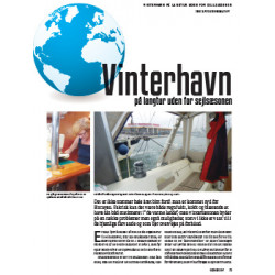 Vinterhavn på langtur uden for sejlsæsonen.