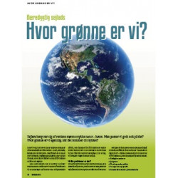 Stort tema - Hvor grønne er vi?