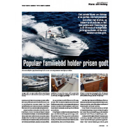 Marex 280 Holiday. Populær familiebåd holder prisen godt 