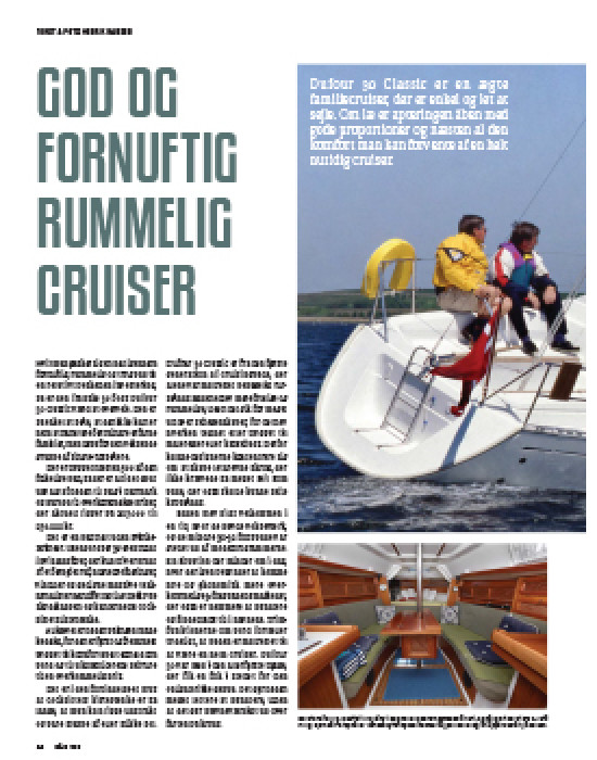 Dufour 30 Classic - God og fornuftig rummelig cruiser