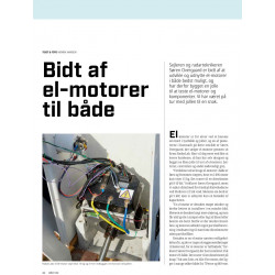 Bidt af el motorer til både