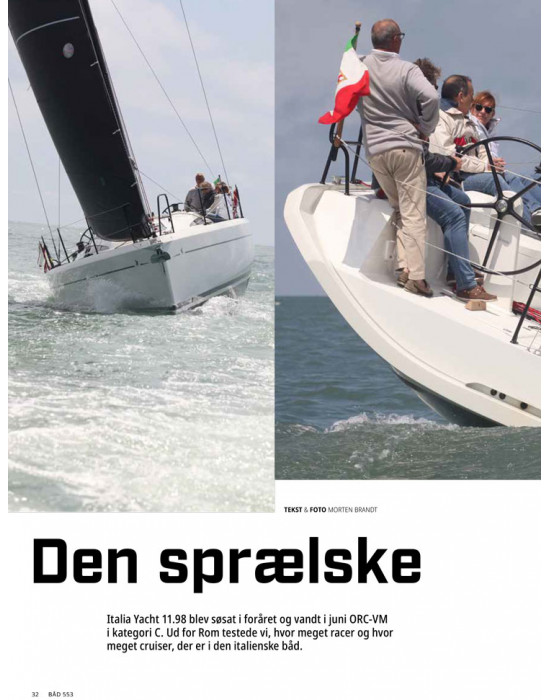 Italia Yacht 11.98: Den sprælske yacht