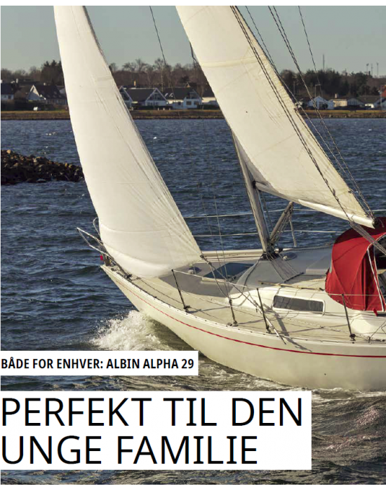 Albin Alpha 29 - Perfekt til den unge familie