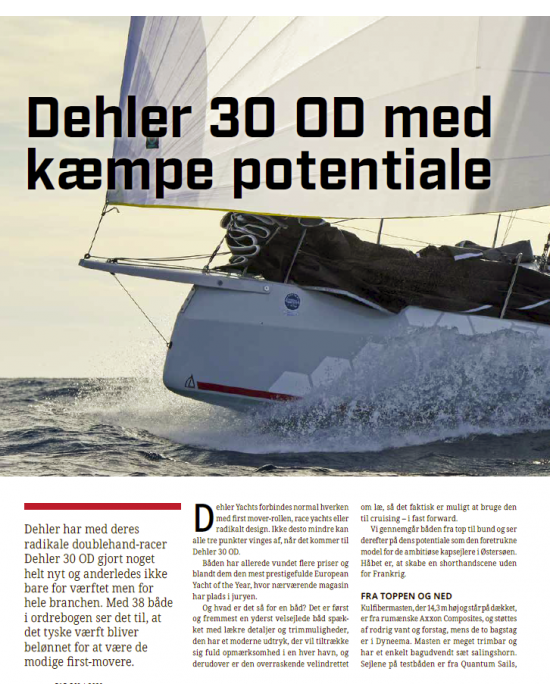 Dehler 30 OD med kæmpe potentiale