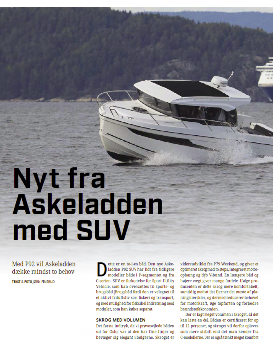 Askeladden P92 - Nyt fra Askeladden med SUV